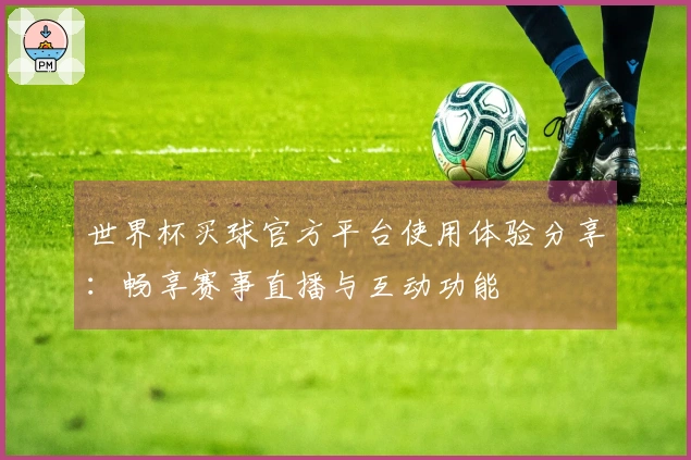 世界杯买球官方平台使用体验分享：畅享赛事直播与互动功能