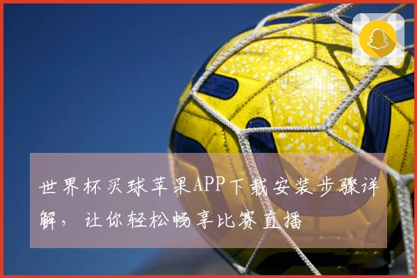 世界杯买球苹果APP下载安装步骤详解，让你轻松畅享比赛直播